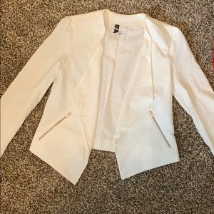 White blazer
